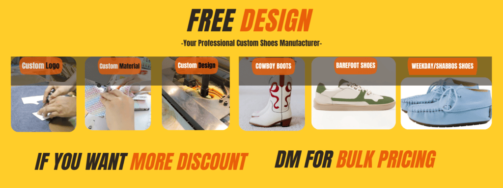 custom shoes manufacturer for barefoot shoes