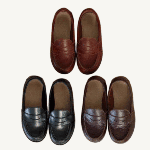 Children's leather shoes