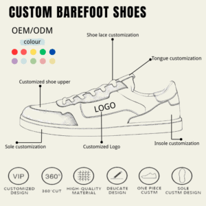 custom barefoot shoes